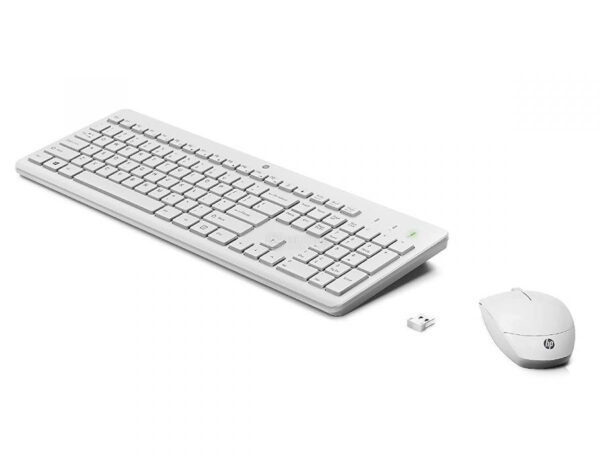 Ստեղնաշար HP230  Wireless Սպիտակ